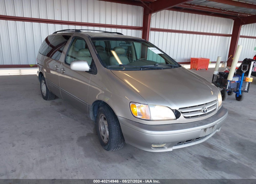2002 TOYOTA SIENNA XLE VIN: 4T3ZF13C52U451926