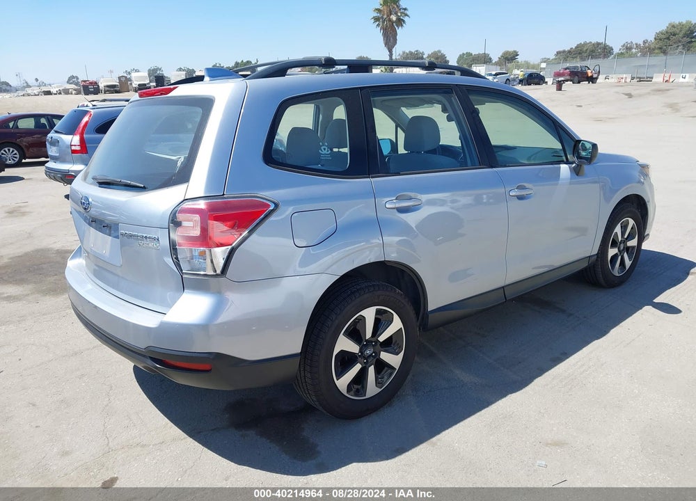 2017 SUBARU FORESTER 2.5I VIN: JF2SJABC1HH494581