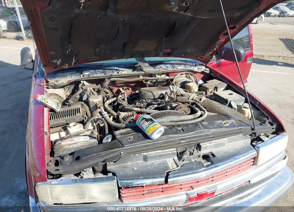 1998 CHEVROLET S-10 LS FLEETSIDE/LS SPORTSIDE VIN: 1GCCS19X2WK232173