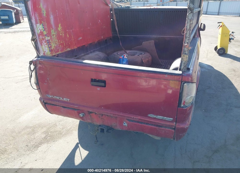 1998 CHEVROLET S-10 LS FLEETSIDE/LS SPORTSIDE VIN: 1GCCS19X2WK232173