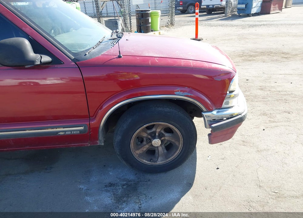 1998 CHEVROLET S-10 LS FLEETSIDE/LS SPORTSIDE VIN: 1GCCS19X2WK232173