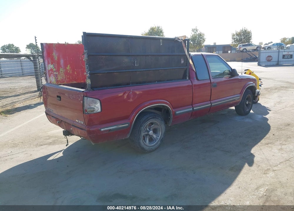 1998 CHEVROLET S-10 LS FLEETSIDE/LS SPORTSIDE VIN: 1GCCS19X2WK232173
