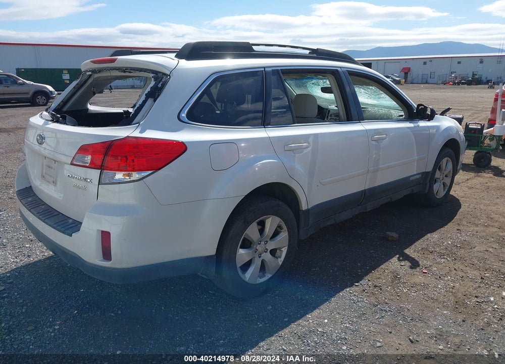 2011 SUBARU OUTBACK 2.5I PREMIUM VIN: 4S4BRBGC6B3399584
