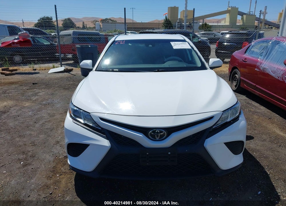 2020 TOYOTA CAMRY SE VIN: 4T1G11AK6LU338108