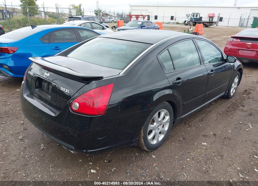 2007 NISSAN MAXIMA VIN: 1N4BA41E97C863496
