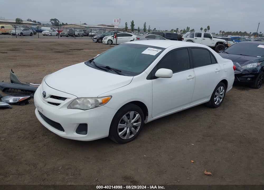 2012 TOYOTA COROLLA LE VIN: 2T1BU4EE3CC803761