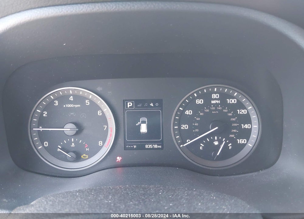 2018 HYUNDAI TUCSON SEL VIN: KM8J3CA4XJU763986