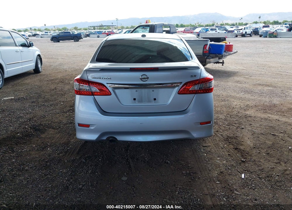 2015 NISSAN SENTRA SR VIN: 3N1AB7AP9FY361909