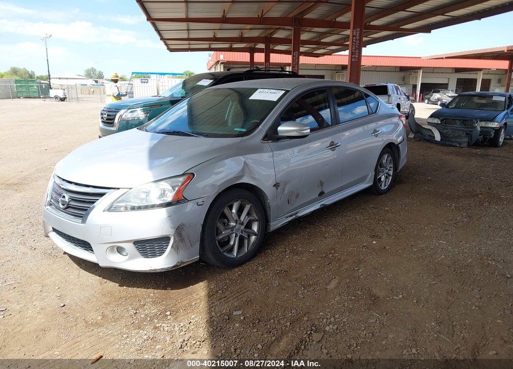 2015 NISSAN SENTRA SR VIN: 3N1AB7AP9FY361909