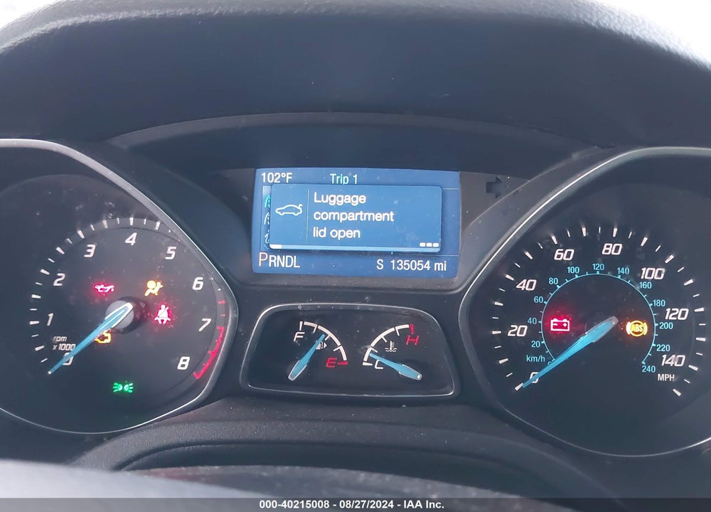 2014 FORD FOCUS SE VIN: 1FADP3K24EL139072