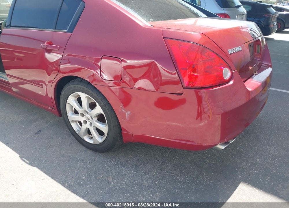 2008 NISSAN MAXIMA 3.5 SL VIN: 1N4BA41E88C815313