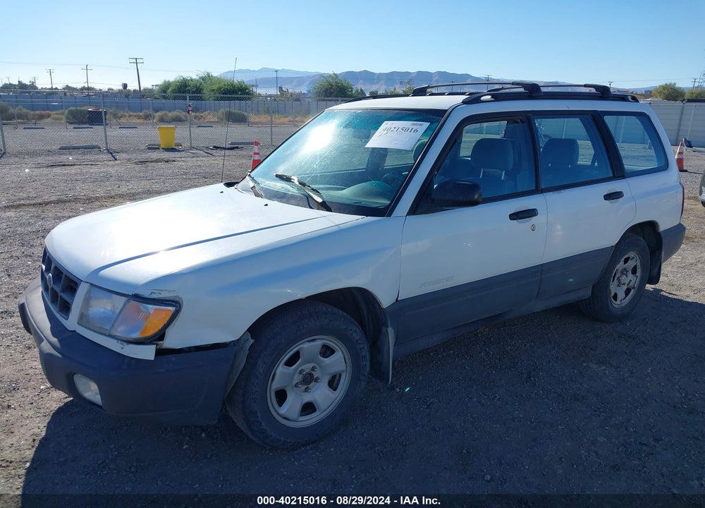 1998 SUBARU FORESTER L VIN: JF1SF6351WH710333