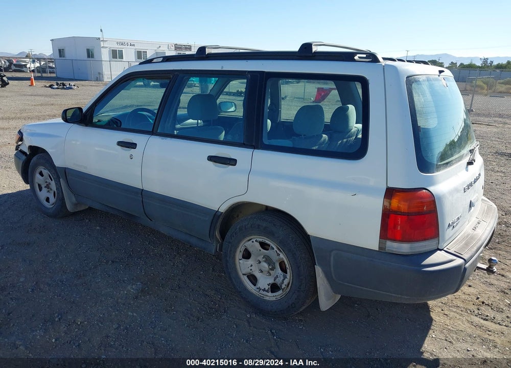 1998 SUBARU FORESTER L VIN: JF1SF6351WH710333