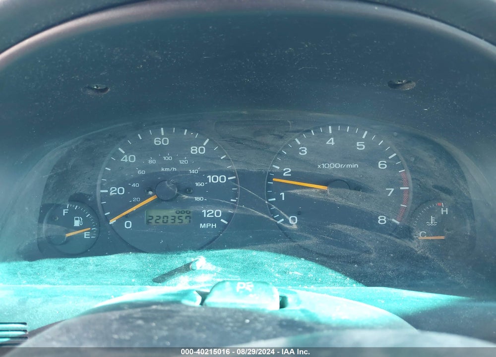 1998 SUBARU FORESTER L VIN: JF1SF6351WH710333
