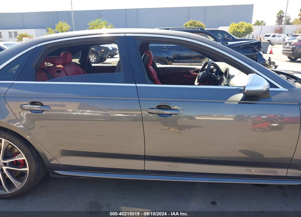 2019 AUDI S4 3.0T PREMIUM VIN: WAUC4AF42KA049289