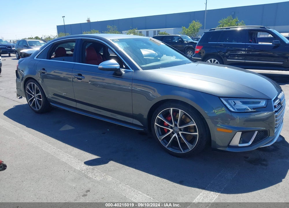 2019 AUDI S4 3.0T PREMIUM VIN: WAUC4AF42KA049289