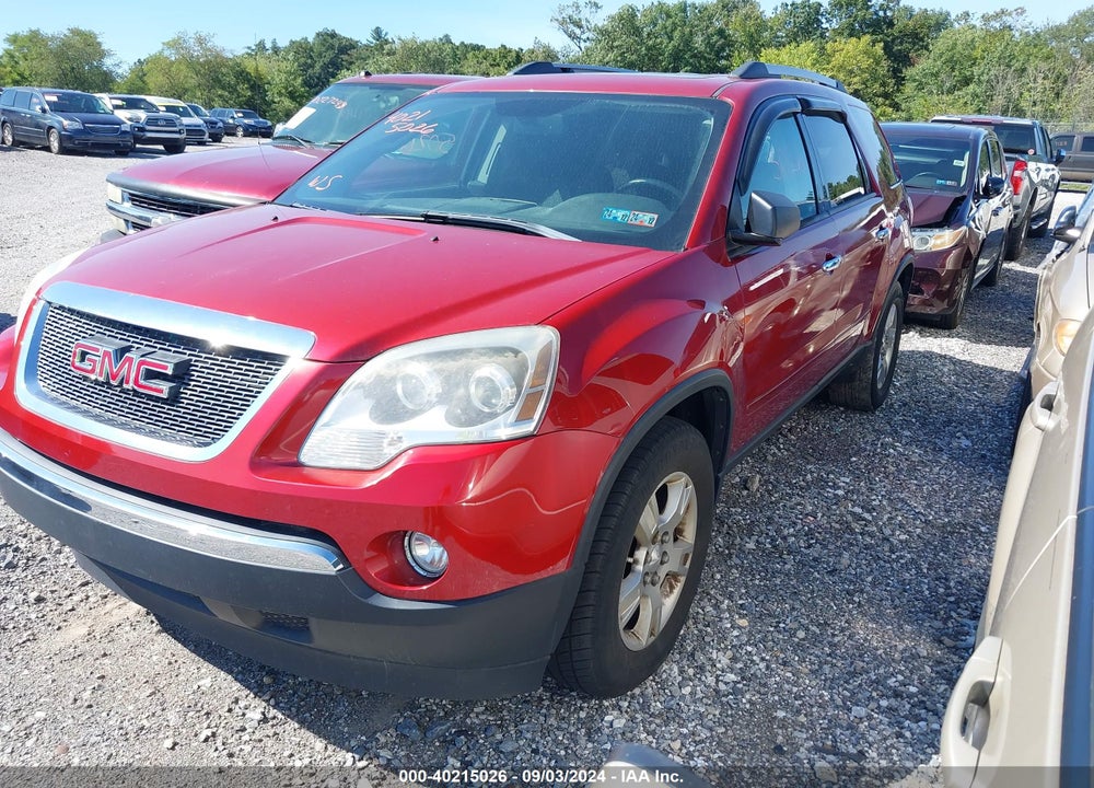 2012 GMC ACADIA SLE VIN: 1GKKVPED6CJ299852
