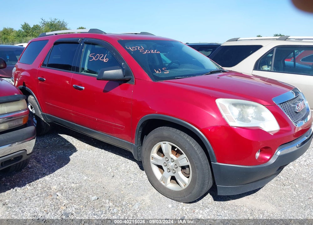 2012 GMC ACADIA SLE VIN: 1GKKVPED6CJ299852