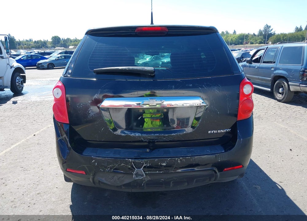 2012 CHEVROLET EQUINOX LS VIN: 2GNALBEKXC6363958