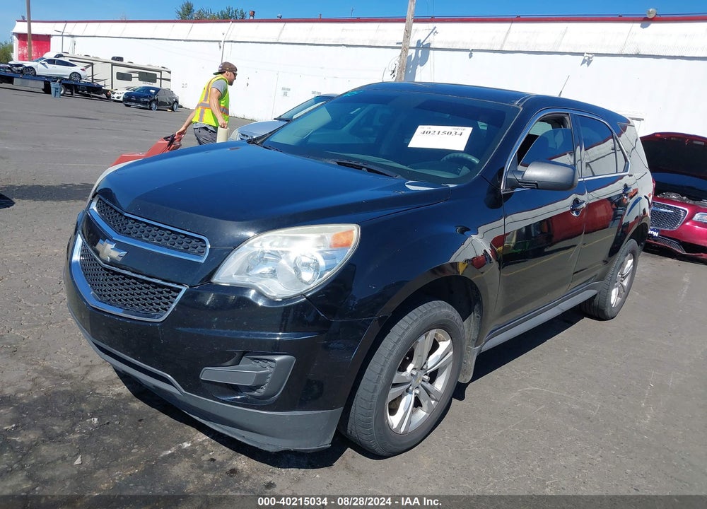 2012 CHEVROLET EQUINOX LS VIN: 2GNALBEKXC6363958