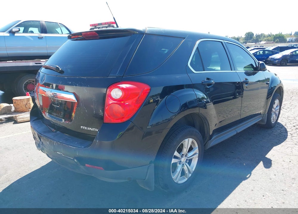 2012 CHEVROLET EQUINOX LS VIN: 2GNALBEKXC6363958