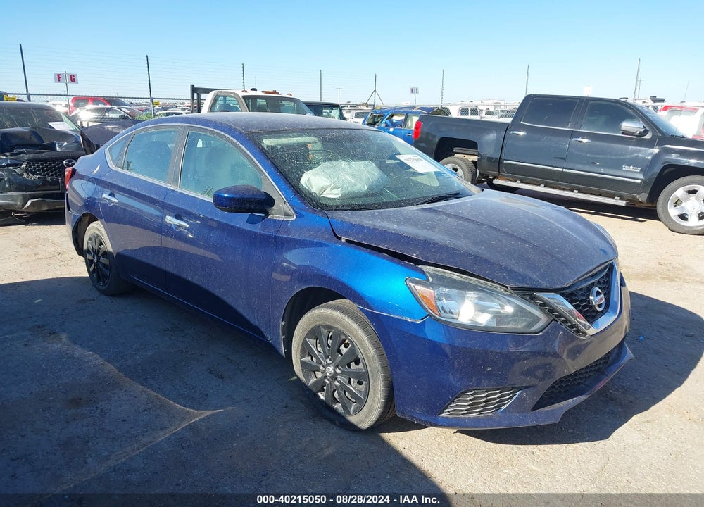2019 NISSAN SENTRA S VIN: 3N1AB7APXKY347477
