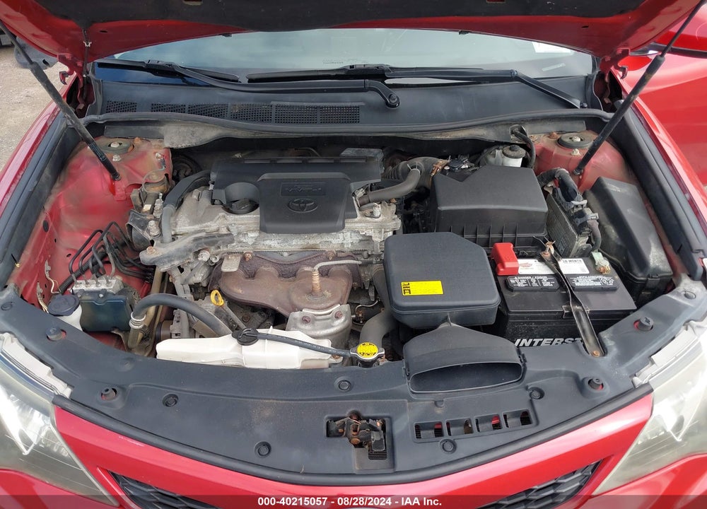 2012 TOYOTA CAMRY SE VIN: 4T1BF1FK5CU562006