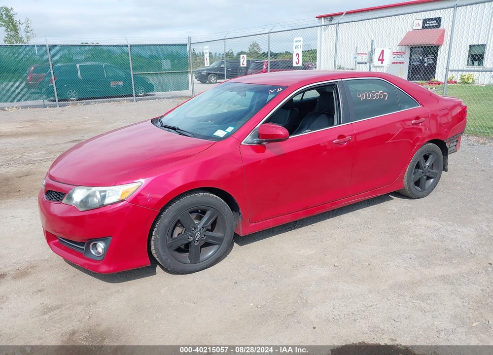 2012 TOYOTA CAMRY SE VIN: 4T1BF1FK5CU562006