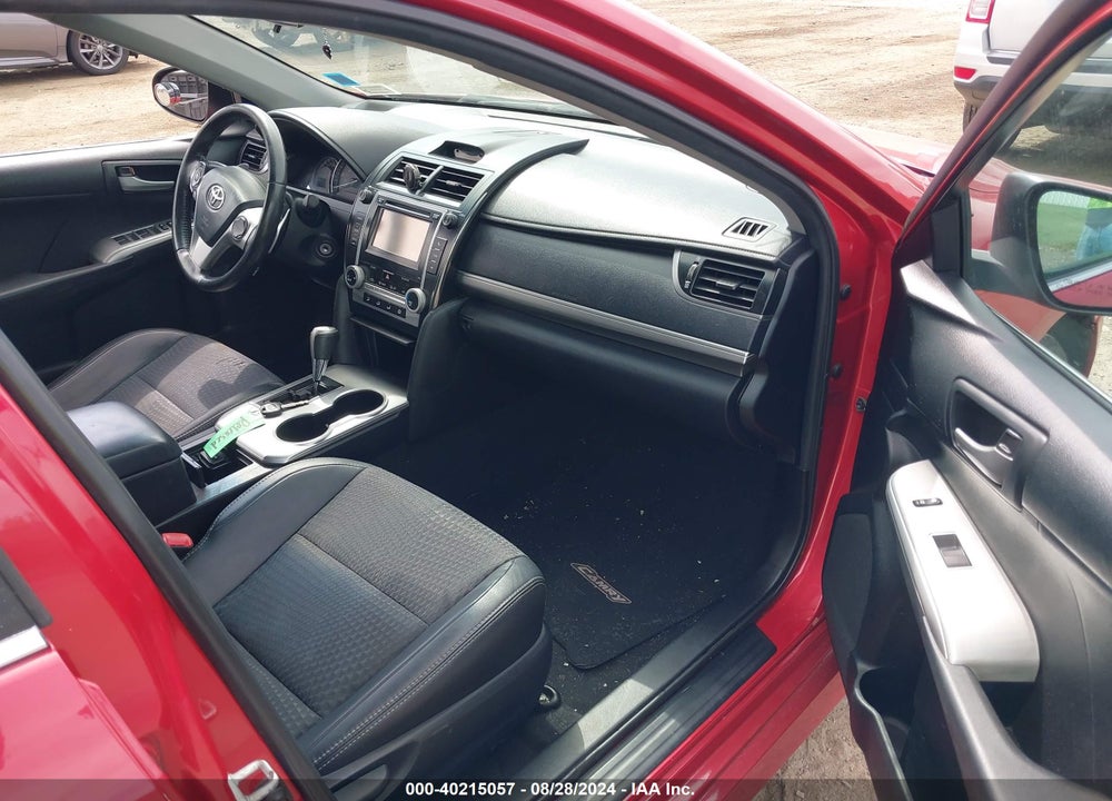 2012 TOYOTA CAMRY SE VIN: 4T1BF1FK5CU562006