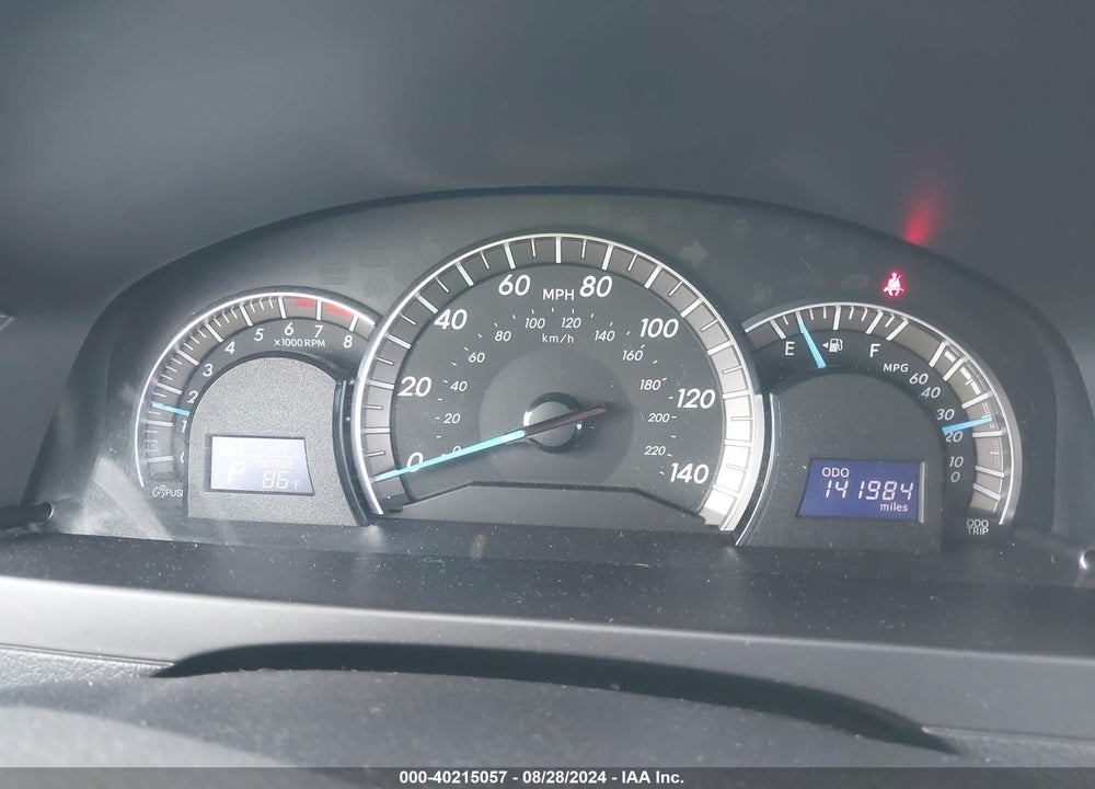 2012 TOYOTA CAMRY SE VIN: 4T1BF1FK5CU562006