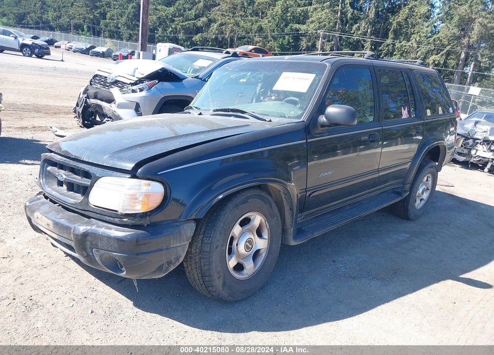 2001 FORD EXPLORER LIMITED VIN: 1FMDU75E11ZA38896