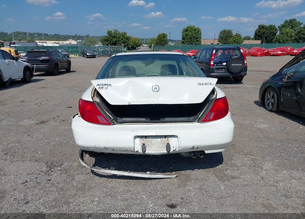 1999 ACURA CL VIN: 19UYA2251XL010051
