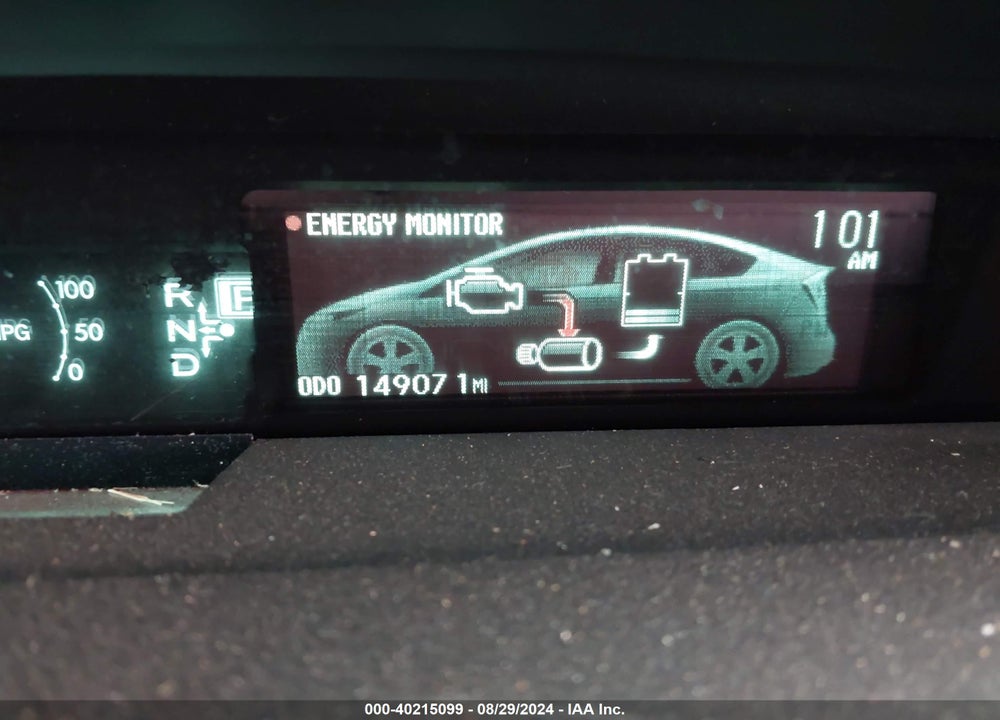 2015 TOYOTA PRIUS TWO VIN: JTDKN3DU8F1900009