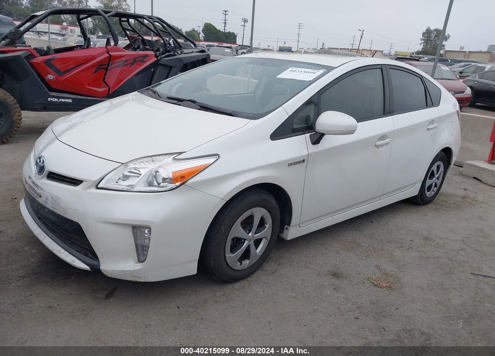 2015 TOYOTA PRIUS TWO VIN: JTDKN3DU8F1900009