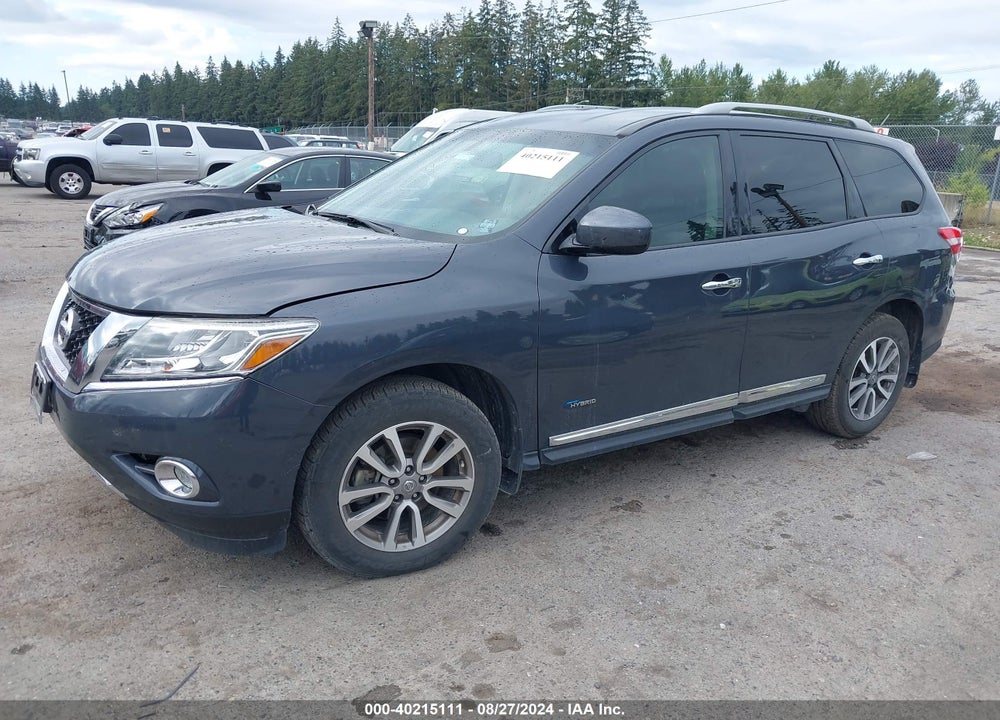 2014 NISSAN PATHFINDER HYBRID SL VIN: 5N1CR2MN8EC650846