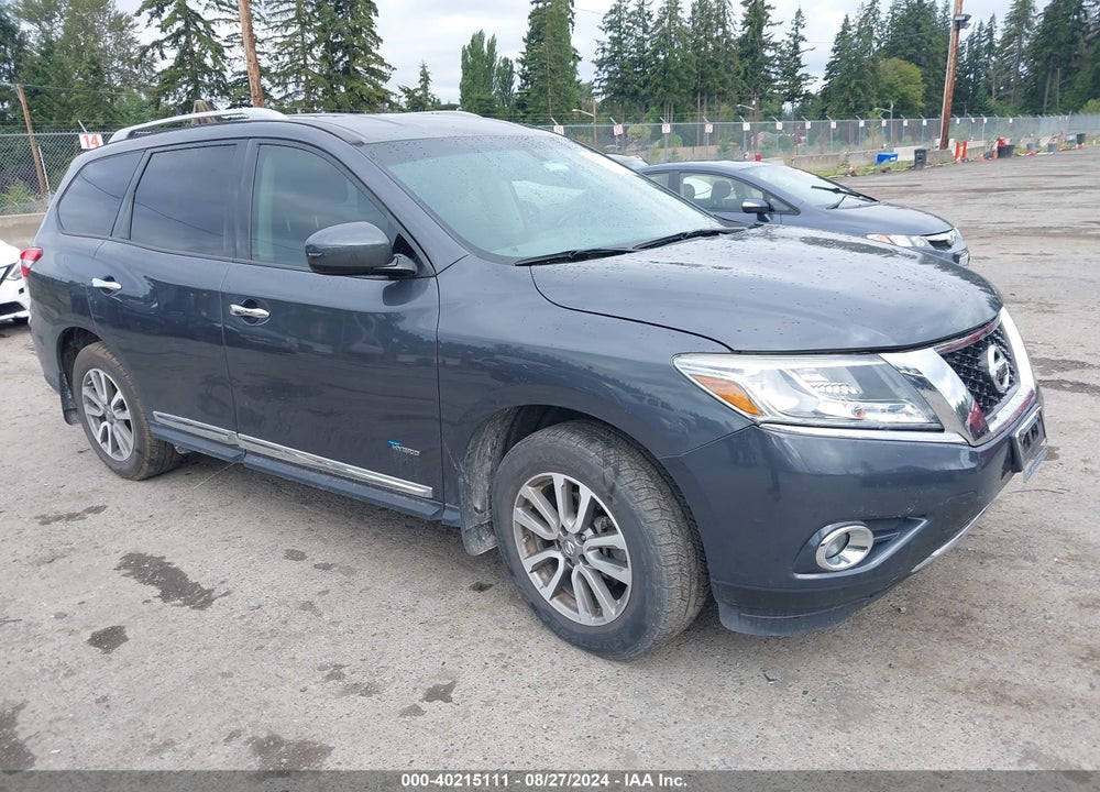2014 NISSAN PATHFINDER HYBRID SL VIN: 5N1CR2MN8EC650846