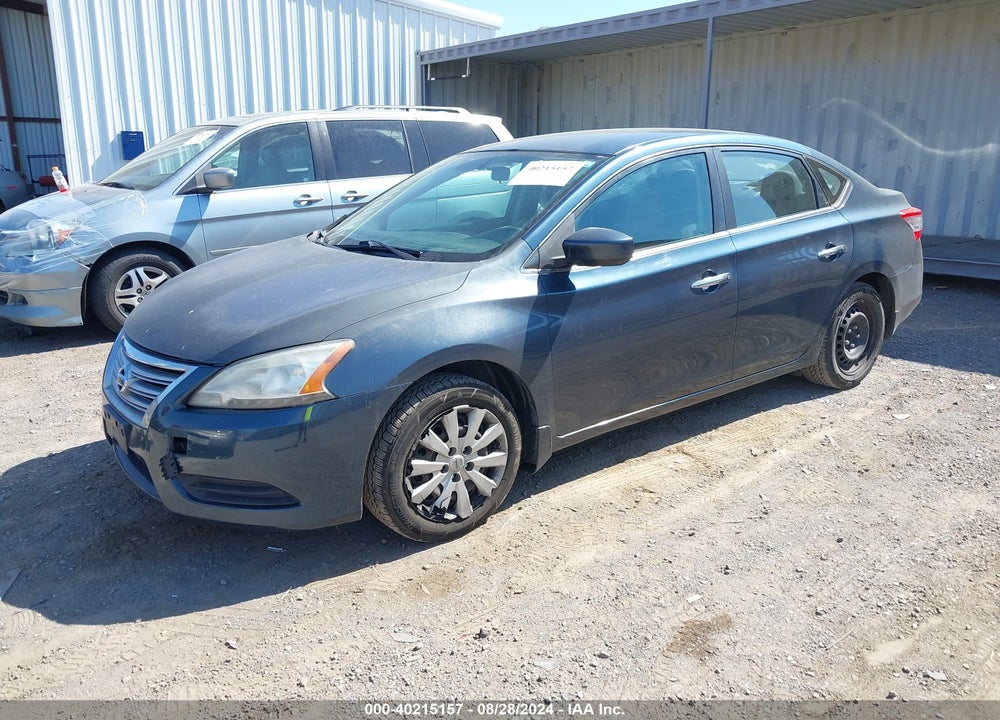2013 NISSAN SENTRA S VIN: 3N1AB7APXDL681637