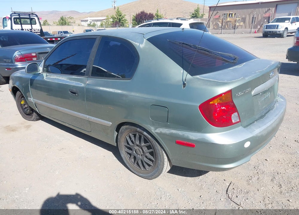 2003 HYUNDAI ACCENT GL VIN: KMHCG35C83U253055