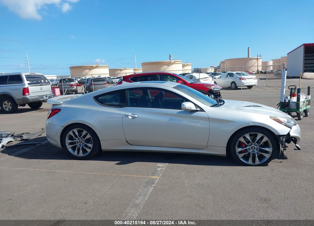 2013 HYUNDAI GENESIS 3.8 TRACK VIN: KMHHU6KJ4DU094636