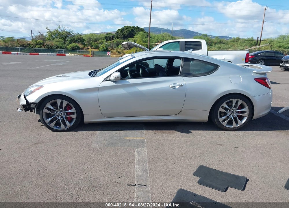 2013 HYUNDAI GENESIS 3.8 TRACK VIN: KMHHU6KJ4DU094636