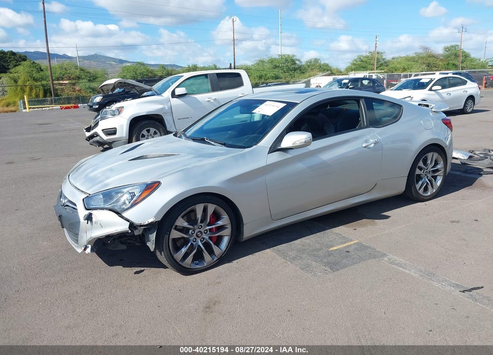 2013 HYUNDAI GENESIS 3.8 TRACK VIN: KMHHU6KJ4DU094636