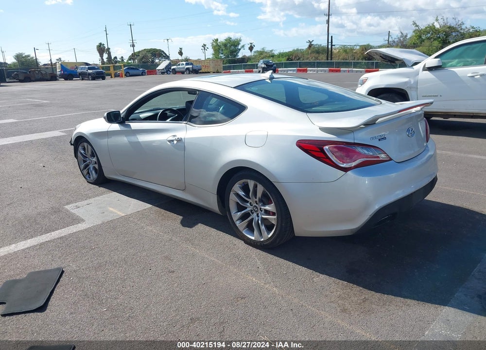 2013 HYUNDAI GENESIS 3.8 TRACK VIN: KMHHU6KJ4DU094636