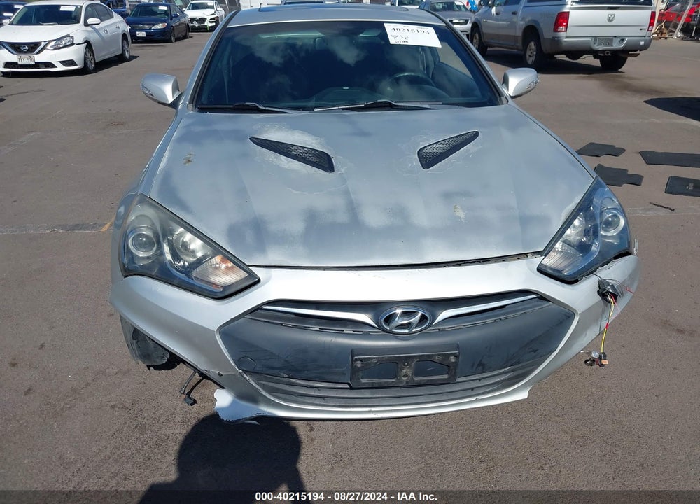 2013 HYUNDAI GENESIS 3.8 TRACK VIN: KMHHU6KJ4DU094636