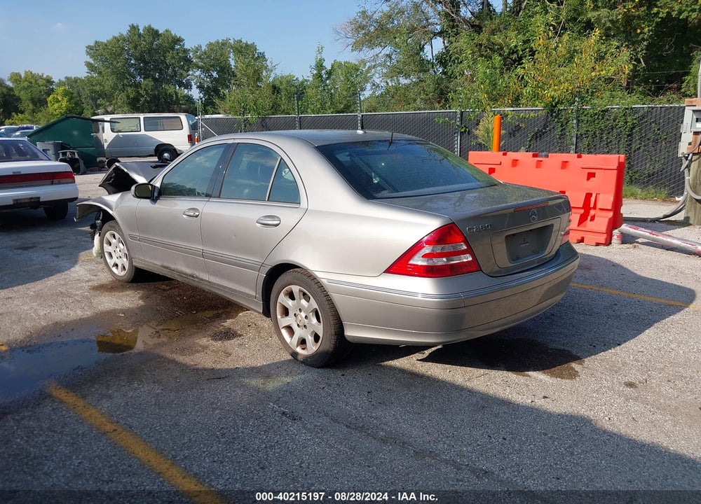 2006 MERCEDES-BENZ C 280 LUXURY 4MATIC VIN: WDBRF92H46F794079
