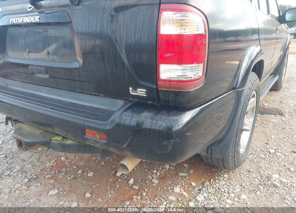 2004 NISSAN PATHFINDER LE PLATINUM VIN: JN8DR09X44W807510