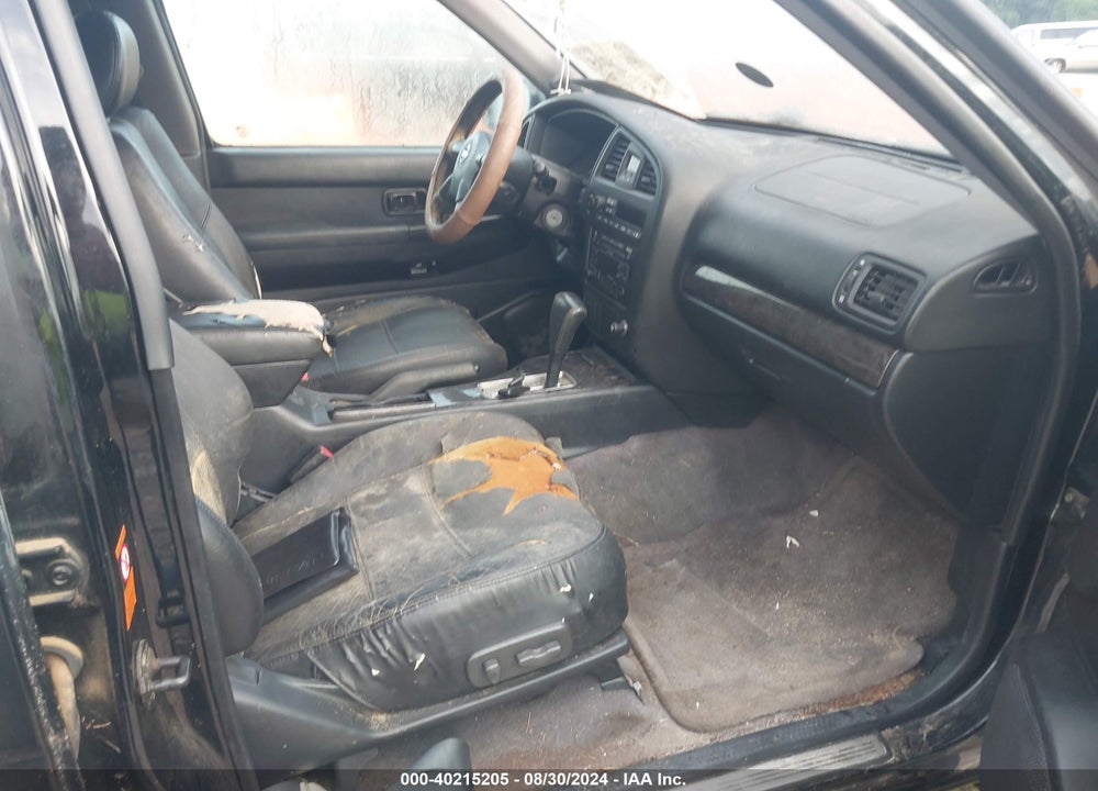 2004 NISSAN PATHFINDER LE PLATINUM VIN: JN8DR09X44W807510
