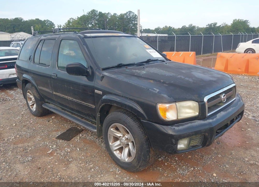 2004 NISSAN PATHFINDER LE PLATINUM VIN: JN8DR09X44W807510
