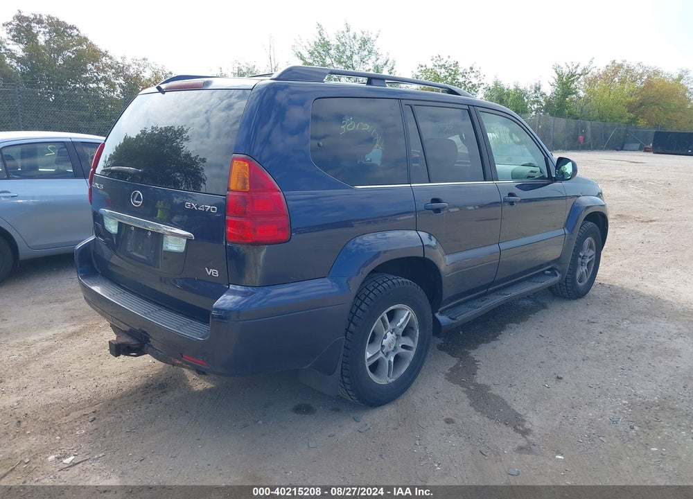 2003 LEXUS GX 470 VIN: JTJBT20X230018493