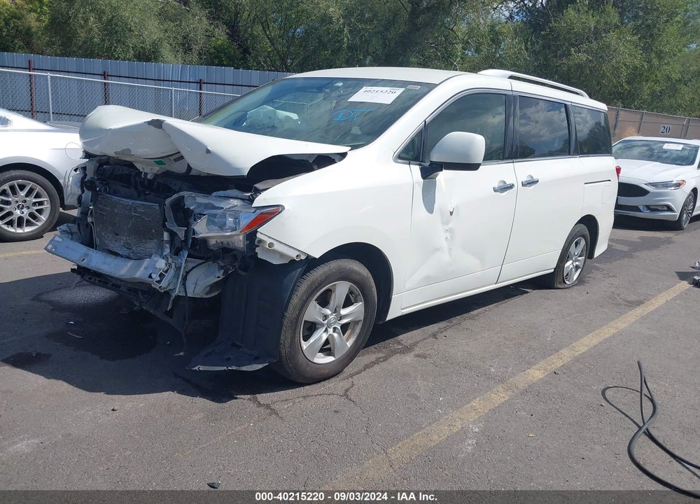 2017 NISSAN QUEST SV VIN: JN8AE2KP9H9168033