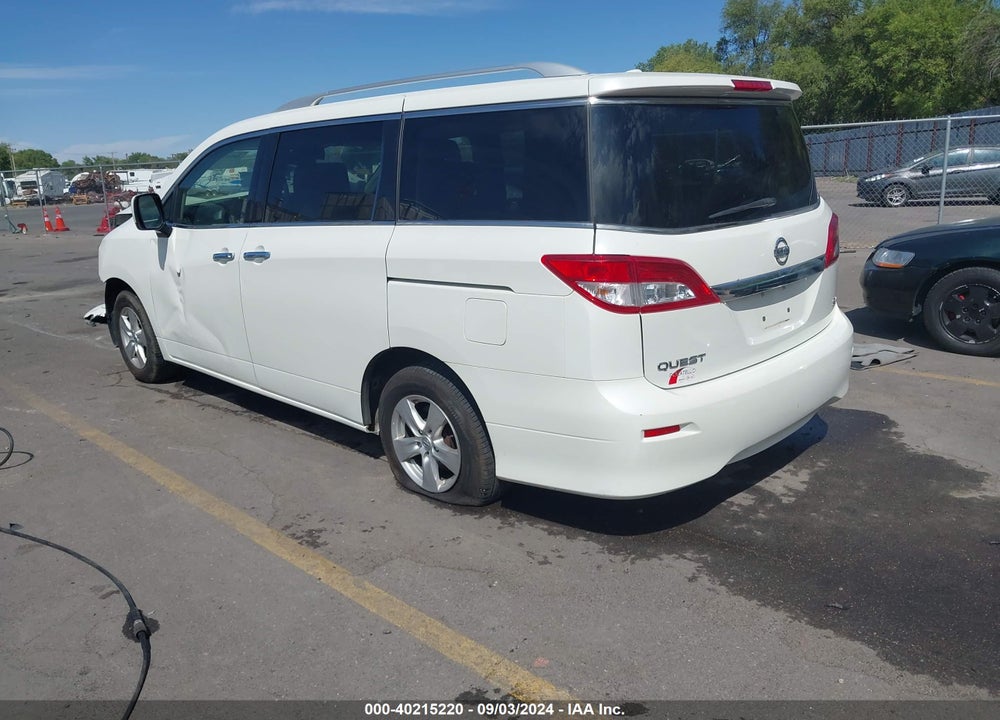 2017 NISSAN QUEST SV VIN: JN8AE2KP9H9168033